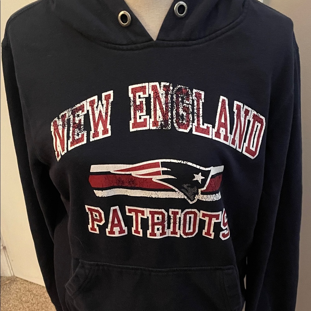 47 Brand Black patriots hoodie